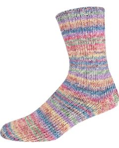 Supersocke Cotton Stretch Style 347 - Rainbow Brights (Color #2902) on sale at little knits