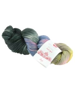 Lana Grossa Meilenweit Merino Shadow Hand-Dyed Limited Edition - Anuj (Color #614) - 100 GRAMS