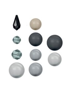 Rowan Swarovski Crystals Size 8-16mm - Black Pearl (9825101-00017)