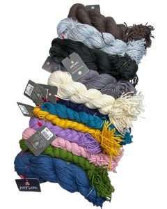 Jody Long Alpamayo - 10+ Skeins CUT UP to Make Color Cards - FREE WITH $100 or MORE PURCHASES