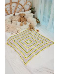 A Jody Long Cottontails Crochet Pattern - Amore Baby Blanket (PDF)