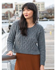 A Berroco Millstone Tweed Knitting Pattern - Parsons Wrap on sale at Little Knits