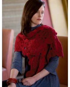 A Berroco Ultra Alpaca Light Pattern - Astrid (PDF File) shawl knitting pattern sale at Little Knits