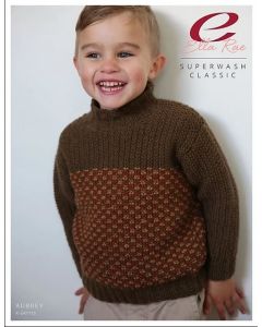 An Ella Rae Pattern - Aubrey Children's Sweater (PDF) - FREE WITH PURCHASES OF 4 SKEINS OF SUPERWASH CLASSIC