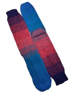 Sock Samples - Azure Sunset - PROCEEDS GO TO CHARITY