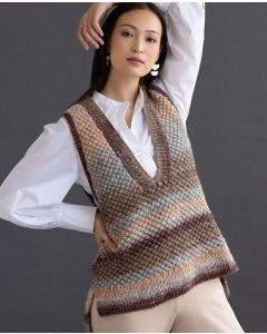 Noro Miyabi Pattern - Bartlette Vest #04 (PDF)