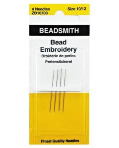 Beadsmith Bead Embroidery Needles - Size 10/12