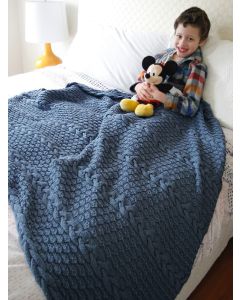 A Berroco Comfort Pattern - Benton Blanket - FREE LINK IN DESCRIPTION, NO NEED TO ADD TO CART