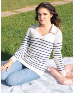 A Jody Long Cottontails Pattern - Blossom Pullover (PDF)