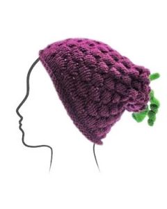 Euro Baby Fruits & Veggies Hat Kits - Boysenberry (Color #06) - with Knitting Pattern