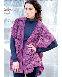 A Nuble Pattern - Sleeveless Cardigan (Crochet Pattern) (PDF) - FREE WITH ORDERS OF 6 SKEINS OF NUBLE (ONE FREE PATTERN PER ORDER)