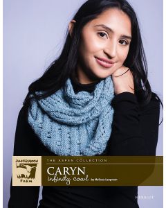 A Juniper Moon Farm Herriot Pattern - Caryn Infinity Cowl - Free with Purchases of 2 Skeins of Herriot (Print Pattern) 