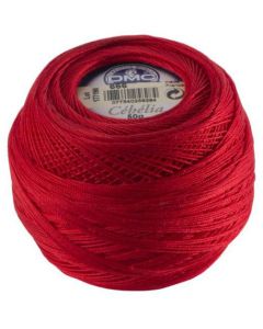 !Cebelia Crochet Thread Size 10 - Simply Red (Color #666)