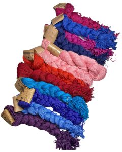 Araucania Nuble - 10+ Skeins CUT UP to Make Color Cards - FREE WITH $100 or MORE PURCHASES