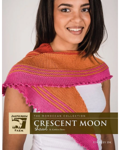 A Juniper Moon Farm Pattern - Crescent Moon Shawl (PDF)