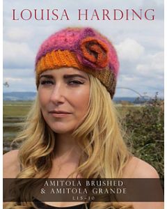A Louisa Harding Amitola Brushed Crochet Pattern - Damask Rose Beanie (PDF File)