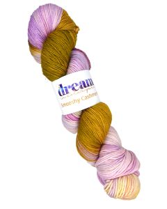 Dream in Color Smooshy with Cashmere One of a Kind - Pink Lime Twist