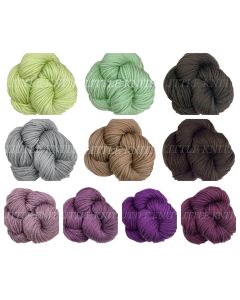 z Ella Rae Chunky Merino Superwash - MYSTERY BAG ( 10 Skeins, 4,3,3 Color Split) - Each bag will be different than the pic