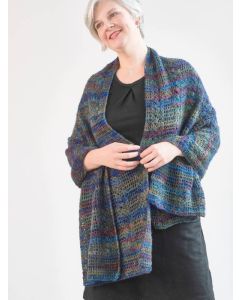 Berroco Millefiori Light Luxe Pattern - Eveleth Wrap (Crochet) -PDF Copy