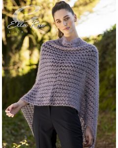 Faye Poncho Crochet Pattern (PDF File)
