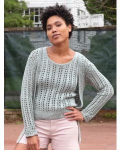 Filigree Cardigan and Tank Twinset on sale at Little Knits