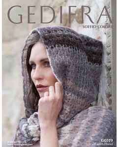 A Gedifra Soffio Colore Pattern - Scarf with Hood G0319 (PDF) - FREE WITH PURCHASES - One Free Item Per Purchase/Person Please