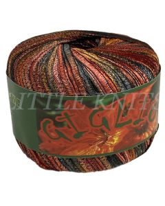 Knitting Fever Giglio - Orange, Red, Brown (Color #56) - FULL BAG SALE (5 Skeins) - 80% OFF SALE!