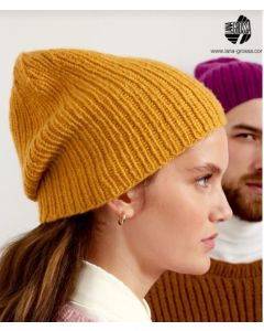 A Lana Grossa Cool Merino Pattern - Hat 10 (PDF)