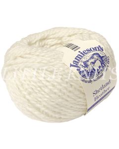 Jamieson's Shetland Heather Aran - Natural White (Color #104)