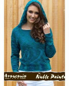 A Nuble Pattern - Rebecca Hooded Jumper (PDF) - FREE WITH ORDERS OF 6 SKEINS OF NUBLE (ONE FREE PATTERN PER ORDER)