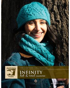 A Juniper Moon Farm Herriot Great Pattern - Infinity Hat & Cowl - Free with Purchases of 1 Skein of Herriot Great (Print Pattern) 