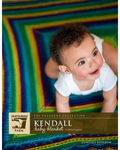 A Juniper Moon Farms Cumulus Pattern - Kendall Baby Blanket - Free With Purchases of 5 Skeins of Cumulus - Print Copy (One free Pattern Per Person Please)