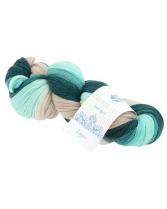 Lana Grossa Cool Wool Lace Hand-Dyed Limited Edition - Ragini (Color #807) - 100 GRAMS