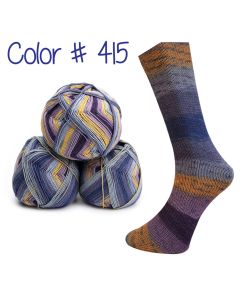 Lungauer Sockenwolle Seide - Lavender Sunrise (Color #415) - FULL BAG SALE (5 Skeins)