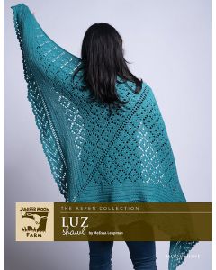 A Juniper Moon Moonshine Pattern - Luz Shawl - Free with Purchases of 4 Skeins of Moonshine (Print Pattern) 