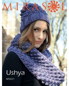 A Mirasol Ushya Pattern - Bramble Double Cowl & Hat Set (M5021) (PDF)