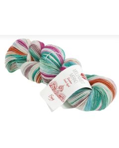 Lana Grossa Meilenweit Merino Rainbow Hand-Dyed Limited Edition - Kotak (Color #7007) 44% off sale at Little Knits