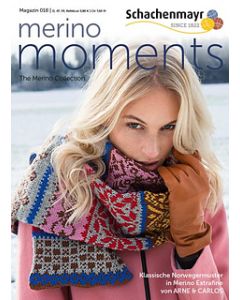 Schachenmayr Merino Moments 18 - Out of Print 15 Beautiful Arne & Carlos Patterns - FREE SHIPPING WITH PURCHASES OF THIS BOOK (Contiguous U.S. Only)