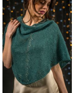 Berroco Aerial Nikini Shawl Knitting Pattern Available on sale at Little Knits