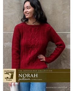 A Juniper Moon Bluefaced Leicester Pattern - Norah Pullover (PDF File)