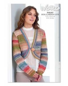A Noro Silk Garden Lite Pattern - Curved Jacket NSL017 (PDF File) download at little knits