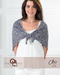 A Nuble Pattern - Lace Triangular Wrap (PDF) - FREE WITH ORDERS OF 6 SKEINS OF NUBLE.  ONE FREE PATTERN PER ORDER PLEASE. 