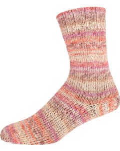 Supersocke Cotton Stretch Style 347 - Earthy Brights (Color #2906) on sale at little knits