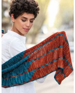 Malabrigo Mechita Crochet Pattern - Orient Express Wrap (Print Copy)