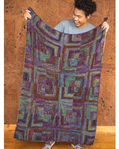 A Berroco Sesame Free Pattern - Parquet Throw - LINK TO DOWNLOAD IN DESCRIPTION