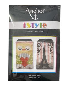 Anchor iStyle Needlepoint Tapestry Kit - Phone Holders