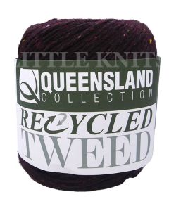 Queensland Recycled Tweed - Liquorice (Color #05) - FULL BAG SALE (5 Skeins)