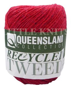 Queensland Recycled Tweed - Crimson (Color #23)