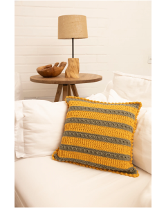 A Circulo Duna Crochet Pattern - Fennel pillow (PDF) - FREE PATTERN LINK IN DESCRIPTION