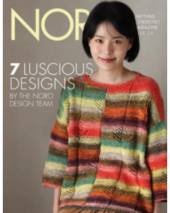 Design Outtakes from Noro Magazine 24 - Purchases that include this Magazine Ship Free (Contiguous U.S. Only)